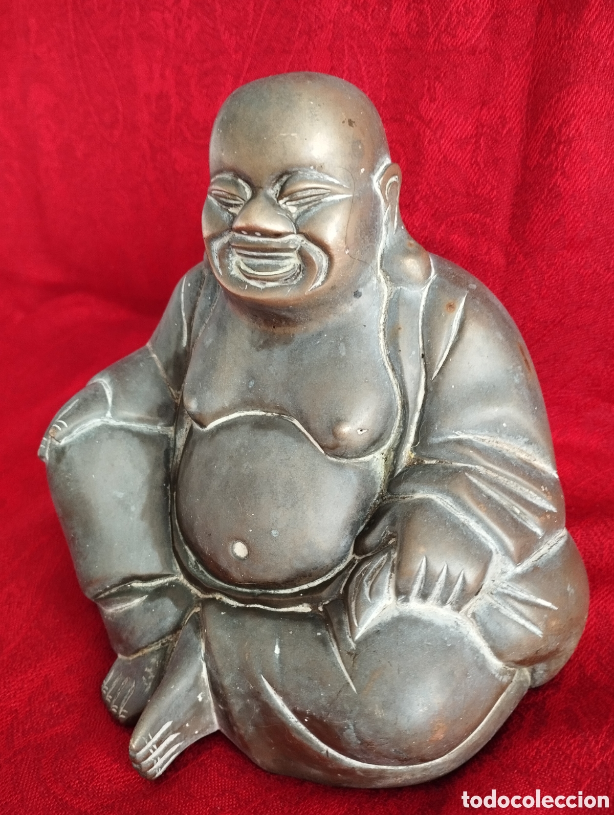 Arte: Antiguo Buda Bronce. - Foto 2