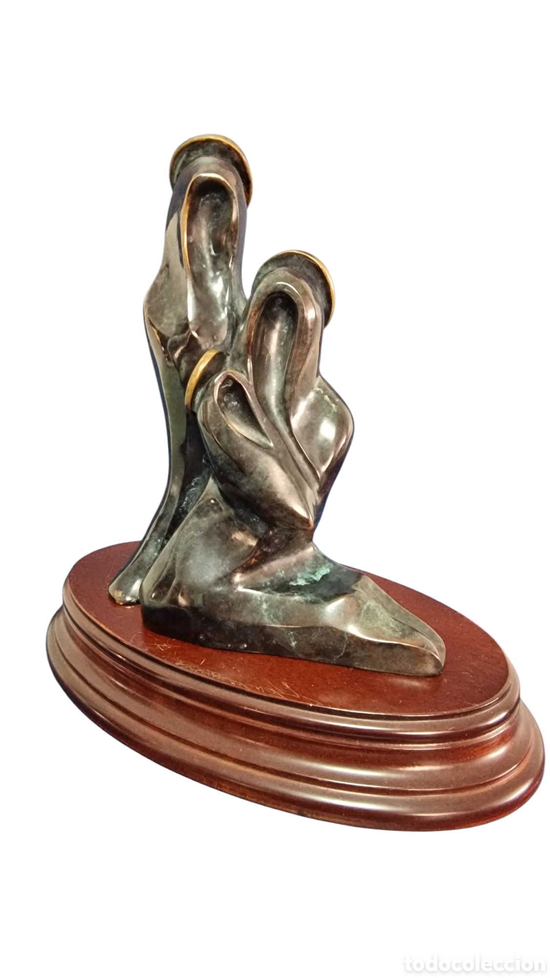 Arte: Nacimiento en bronce de Zapater - Foto 1