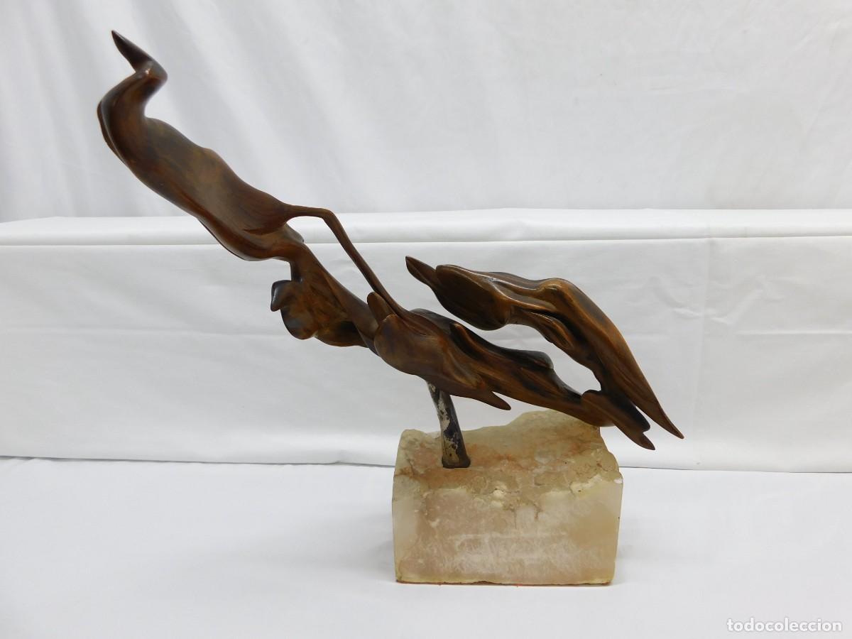 Arte: ESCULTURA ABSTRACTA MADERA - Foto 1