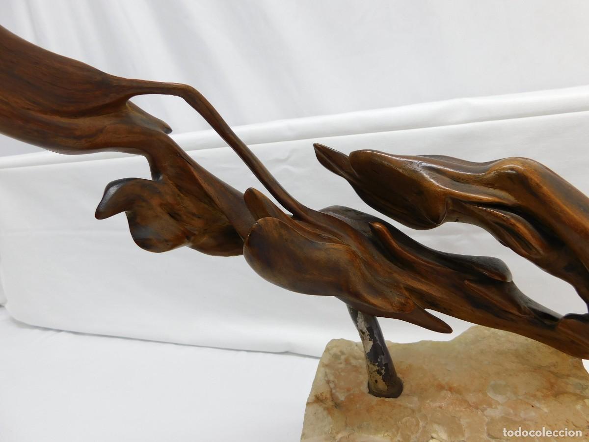 Arte: ESCULTURA ABSTRACTA MADERA - Foto 3