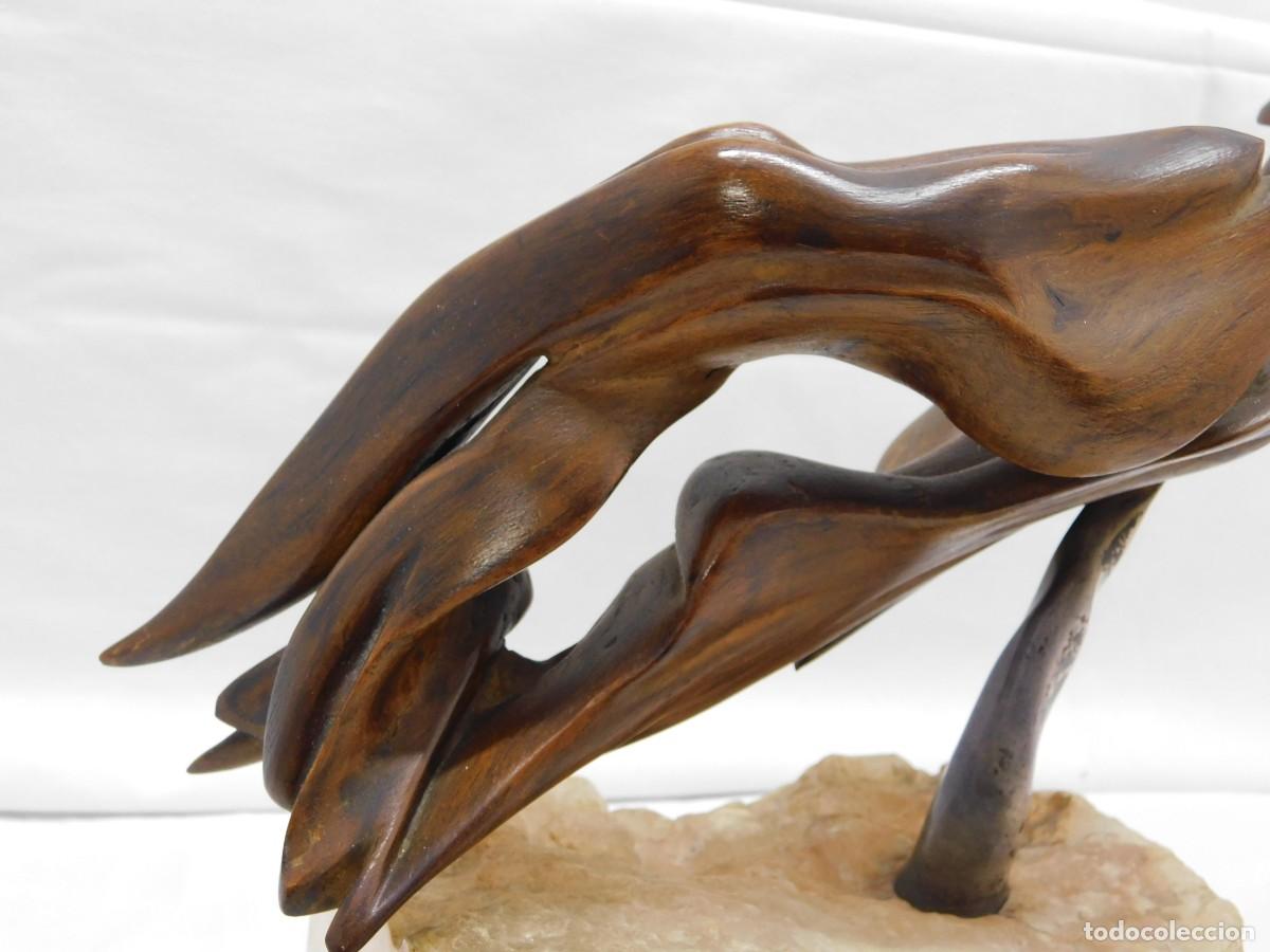 Arte: ESCULTURA ABSTRACTA MADERA - Foto 11