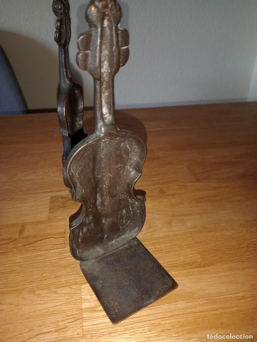 Arte: Sujeta libros forma violin - Foto 4
