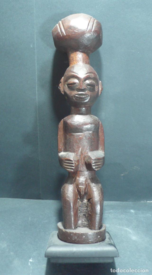 Arte: TALLA EN MADERA AFRICANO - Foto 1