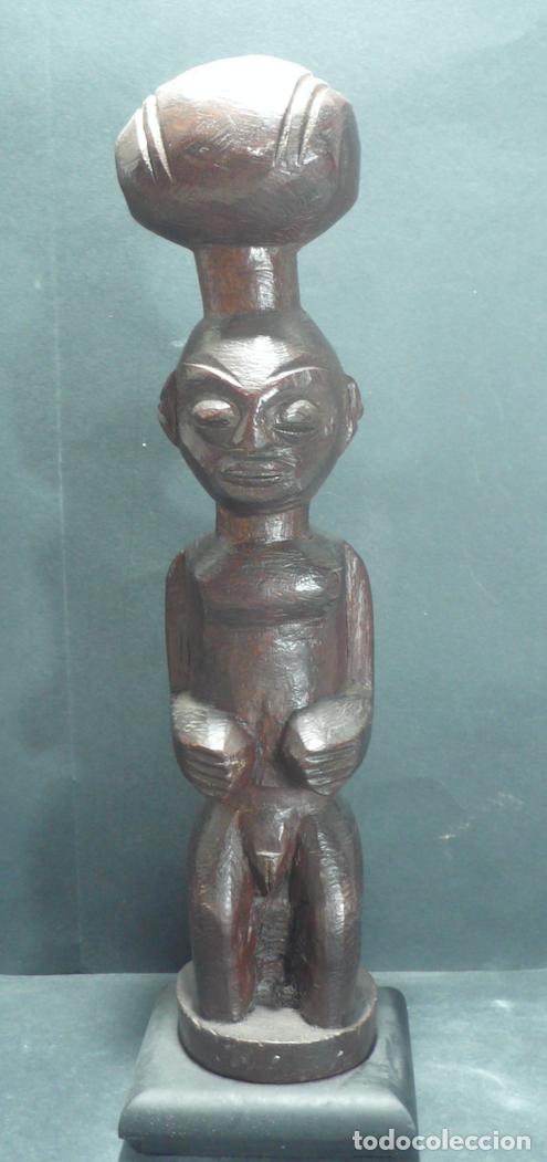 Arte: TALLA EN MADERA AFRICANO - Foto 5