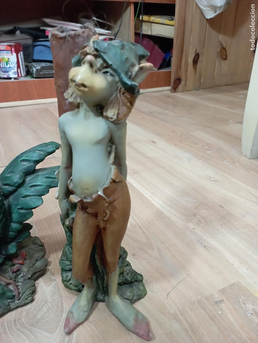 Arte: tres figuras duendes - Foto 5