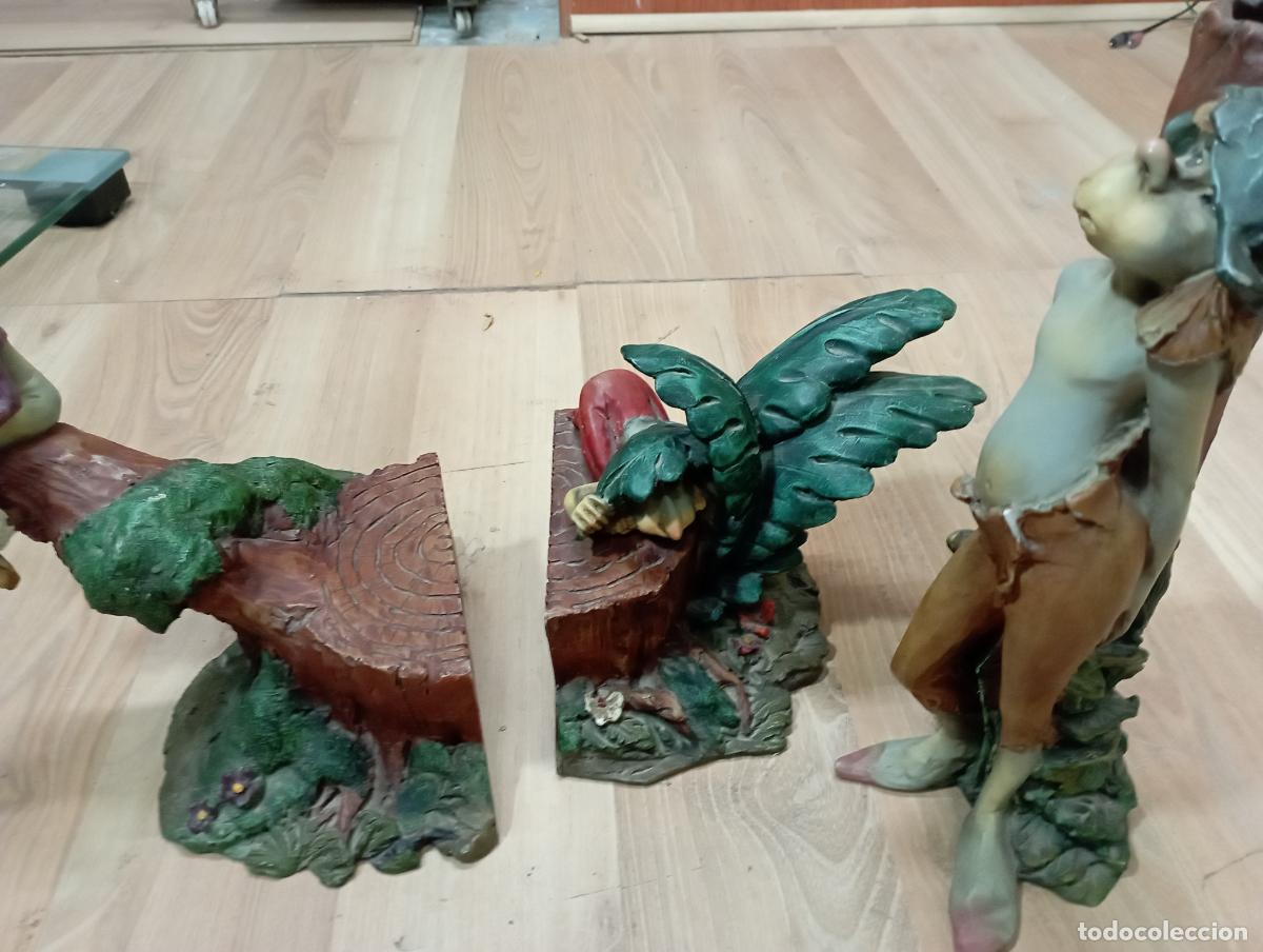 Arte: tres figuras duendes - Foto 1