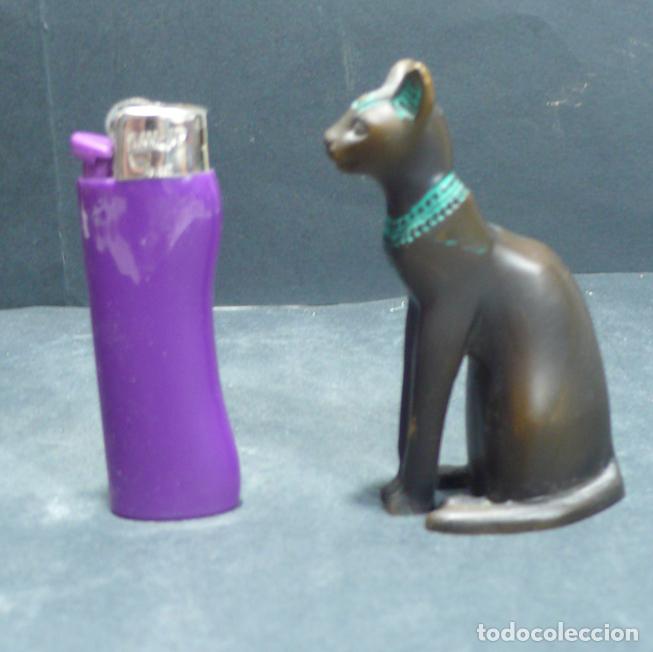 Arte: PEQUE&Ntilde;O GATO EN BRONCE - Foto 1