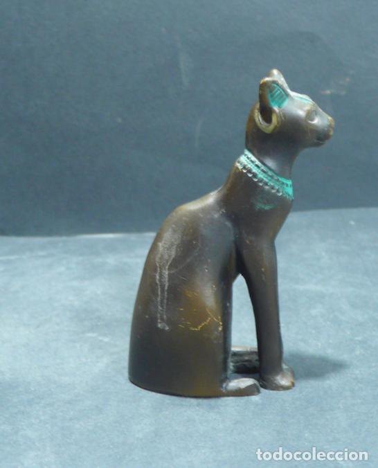 Arte: PEQUE&Ntilde;O GATO EN BRONCE - Foto 2