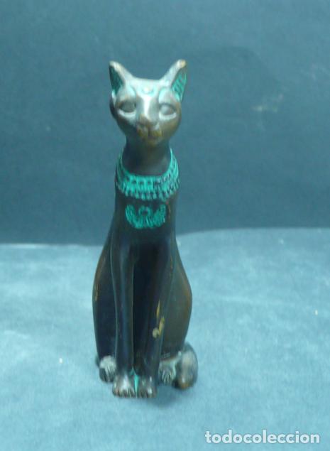 Arte: PEQUE&Ntilde;O GATO EN BRONCE - Foto 3