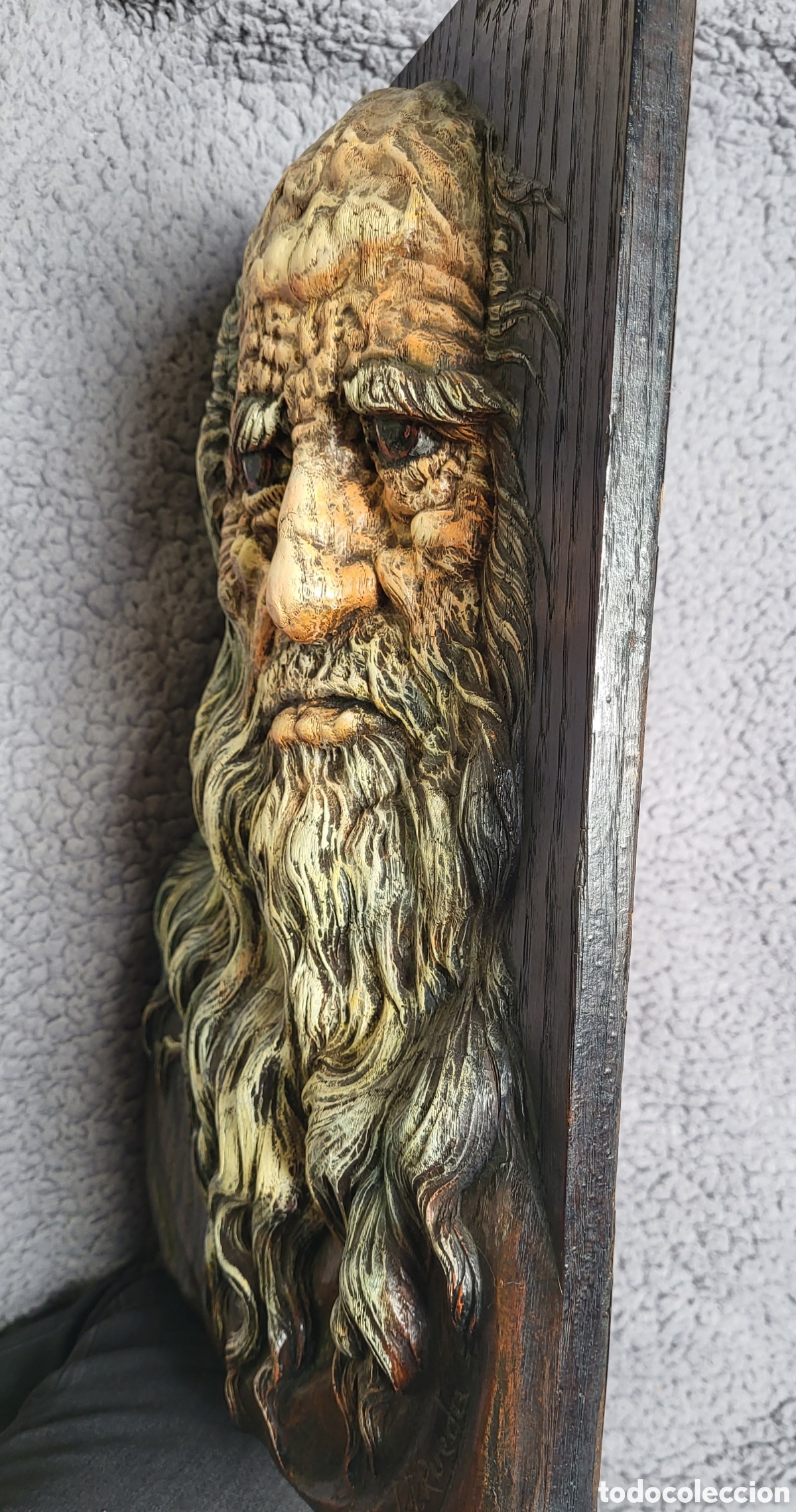 Arte: Talla en madera de Leonardo Da Vinci - Foto 7