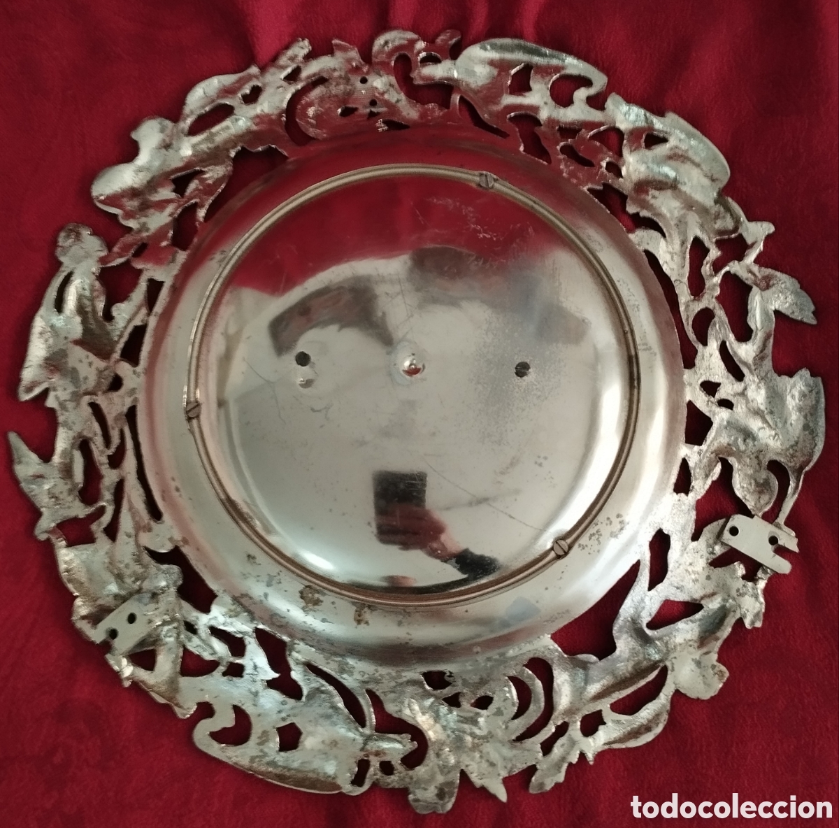 Arte: Excelente Plato de Bronce. - Foto 14