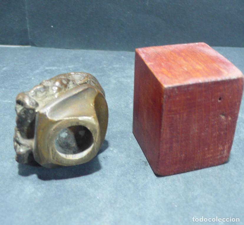 Arte: PEQUE&Ntilde;A CABEZA DE BRONCE - Foto 4
