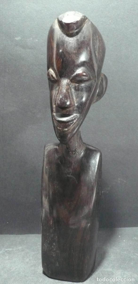 Arte: TALLA EN MADERA AFRICANO - Foto 1