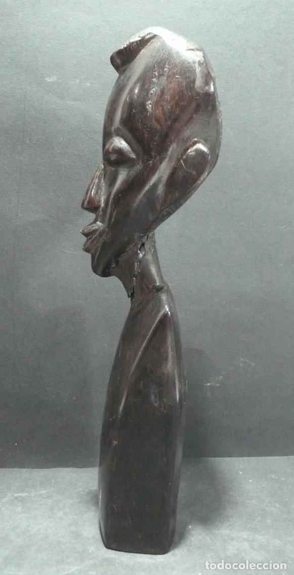 Arte: TALLA EN MADERA AFRICANO - Foto 2