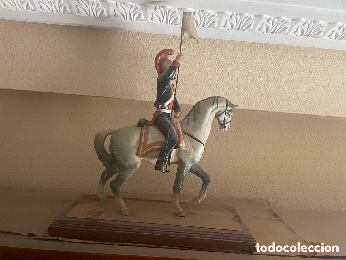 Arte: Soldado caballer&iacute;a Ej&eacute;rcito Franc&eacute;s - Foto 1