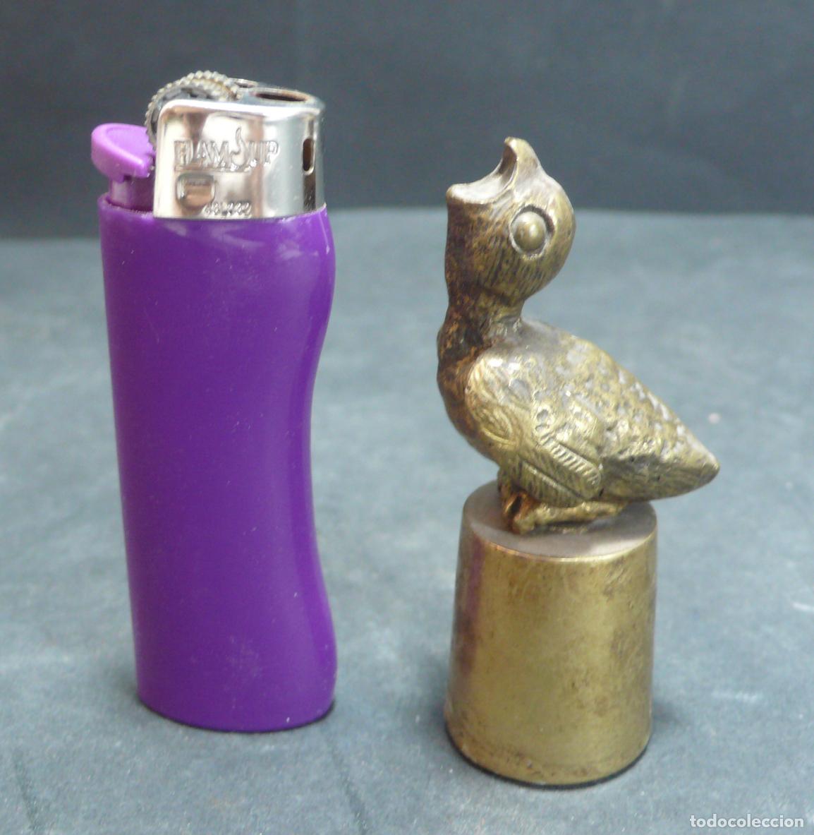 Arte: PEQUE&Ntilde;O PAJARITO EN BRONCE - Foto 1