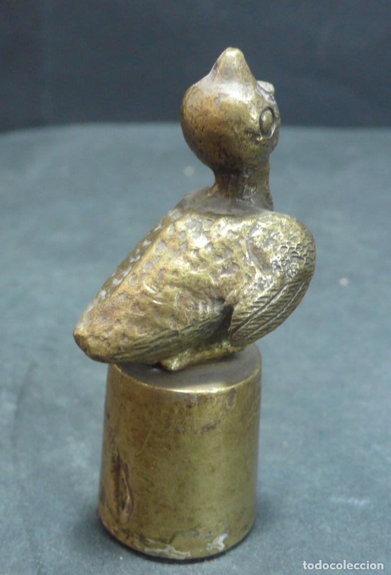 Arte: PEQUE&Ntilde;O PAJARITO EN BRONCE - Foto 2