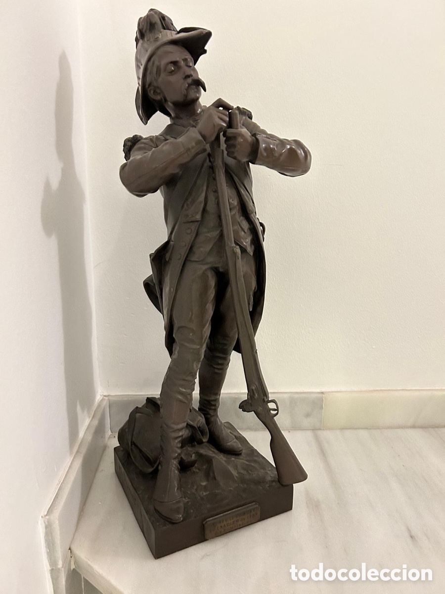 Arte: Bronce franc&eacute;s &eacute;poca Napole&oacute;nica - Foto 2