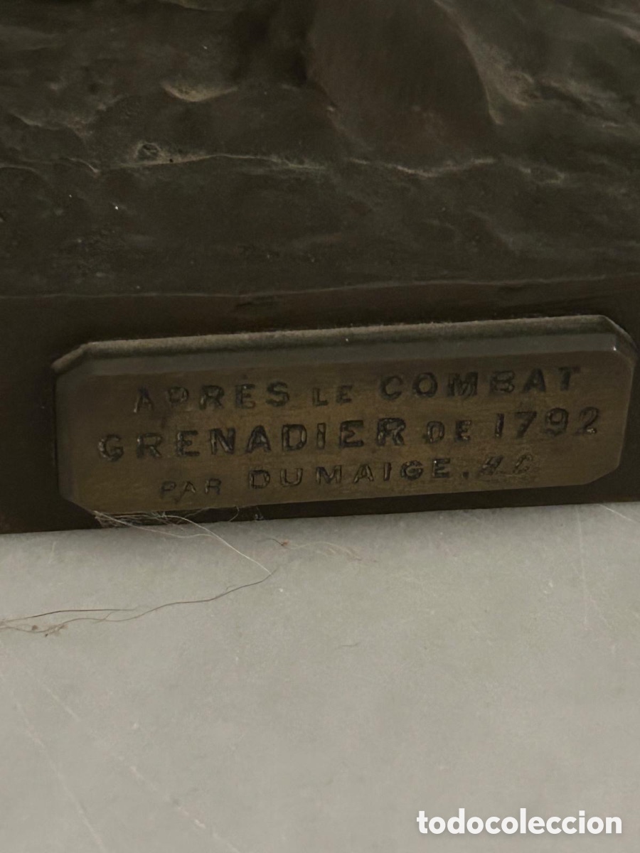 Arte: Bronce franc&eacute;s &eacute;poca Napole&oacute;nica - Foto 3