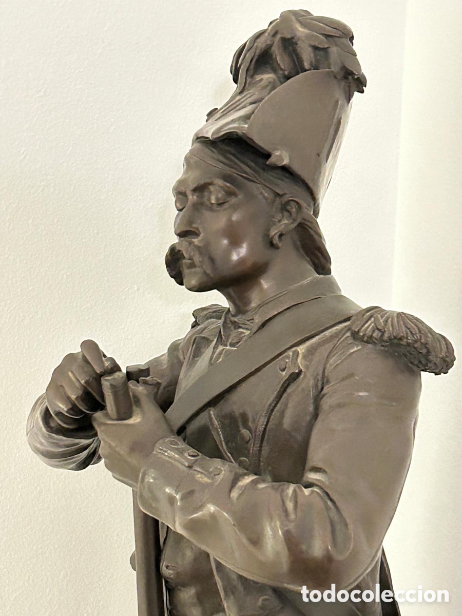 Arte: Bronce franc&eacute;s &eacute;poca Napole&oacute;nica - Foto 1