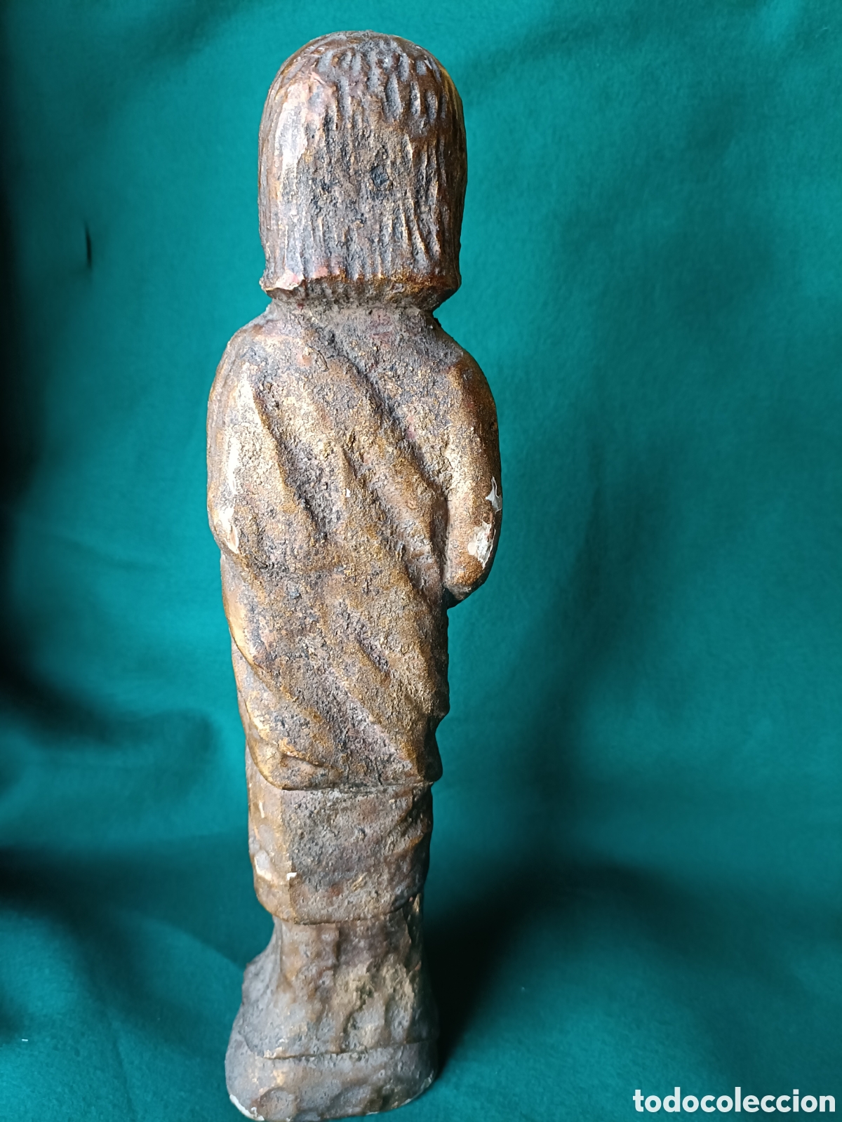 Arte: Ap&oacute;stol santiago madera - Foto 3