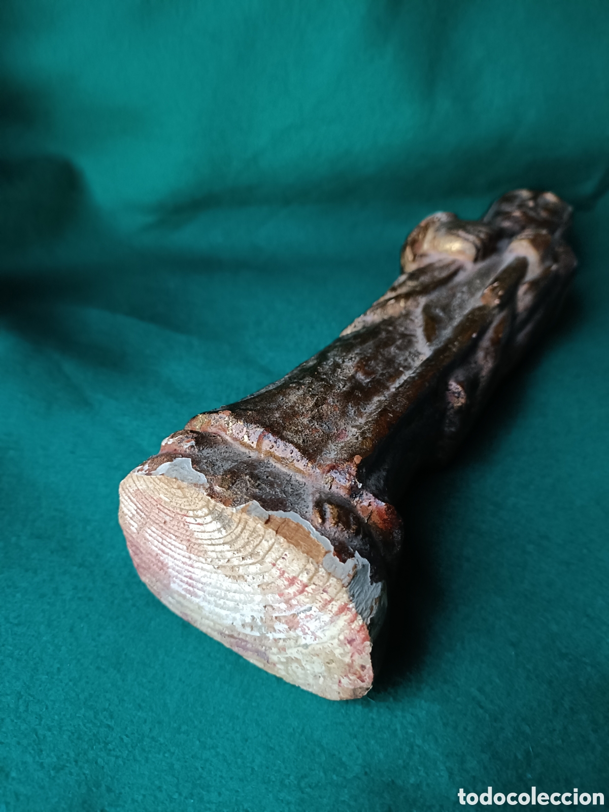 Arte: Ap&oacute;stol santiago madera - Foto 7