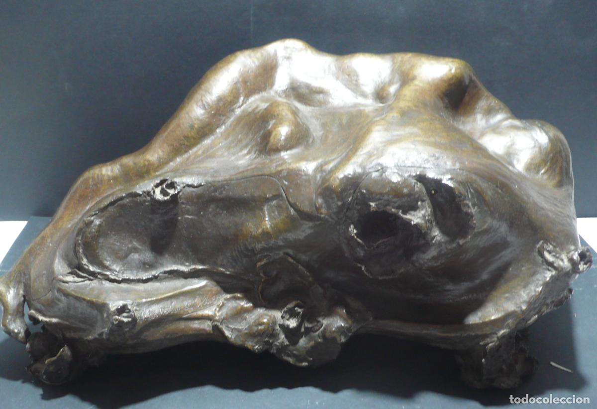 Arte: CAJA EN BRONCE MODERNISTA - Foto 1