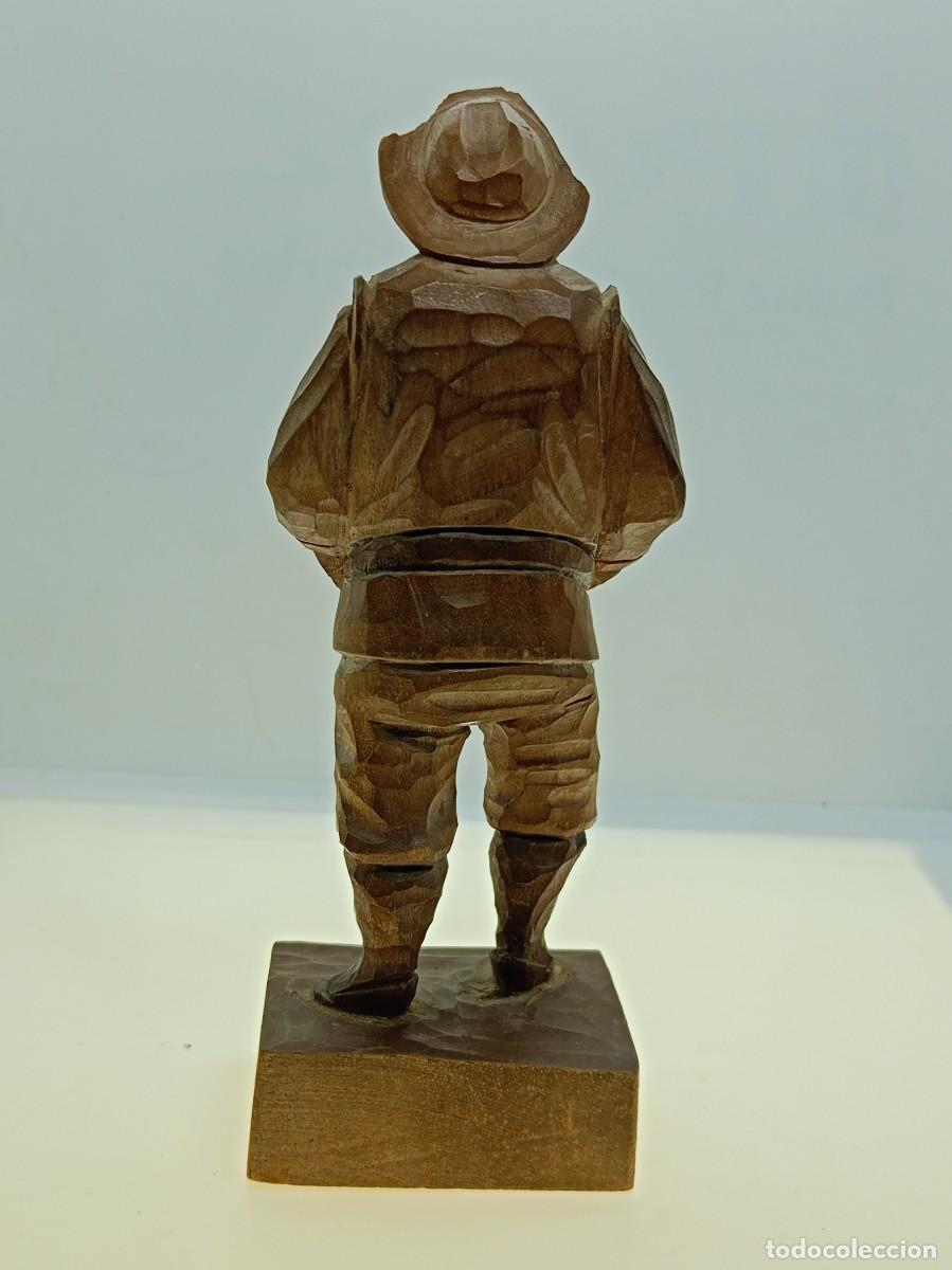 Arte: talla de madera SANCHO PANZA - Foto 2