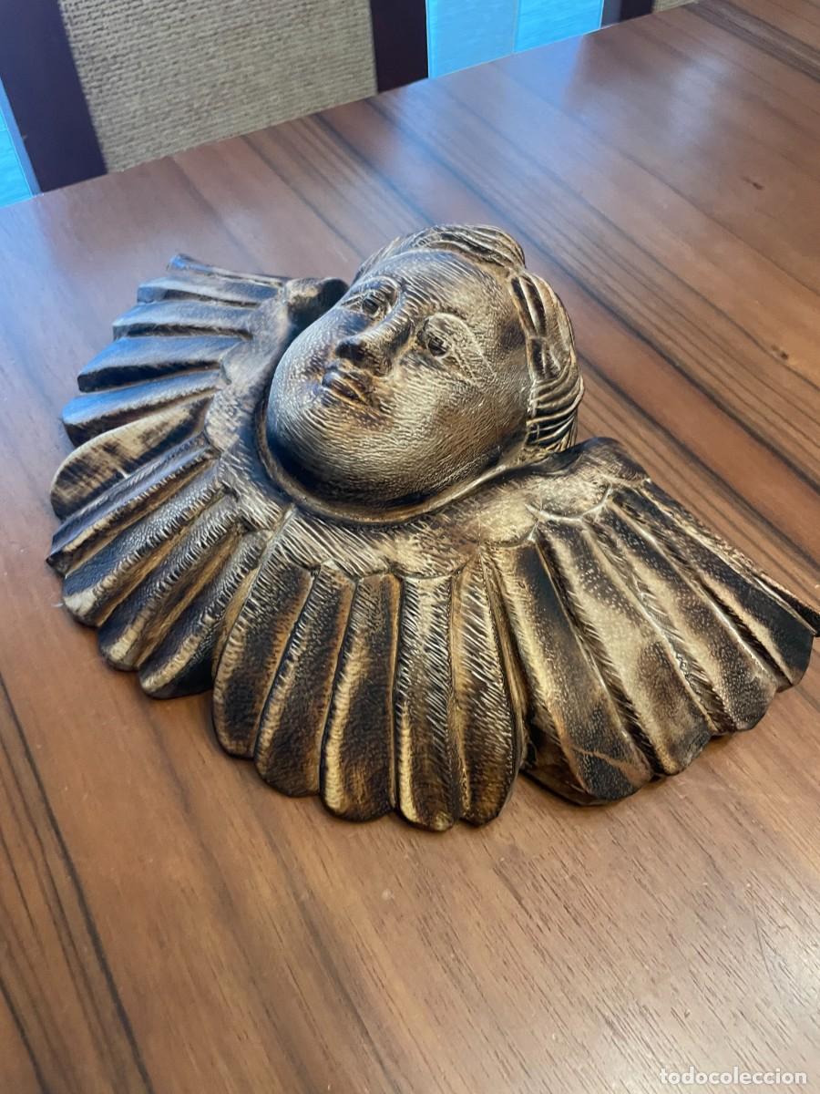 Arte: Talla de angel en madera - Foto 1