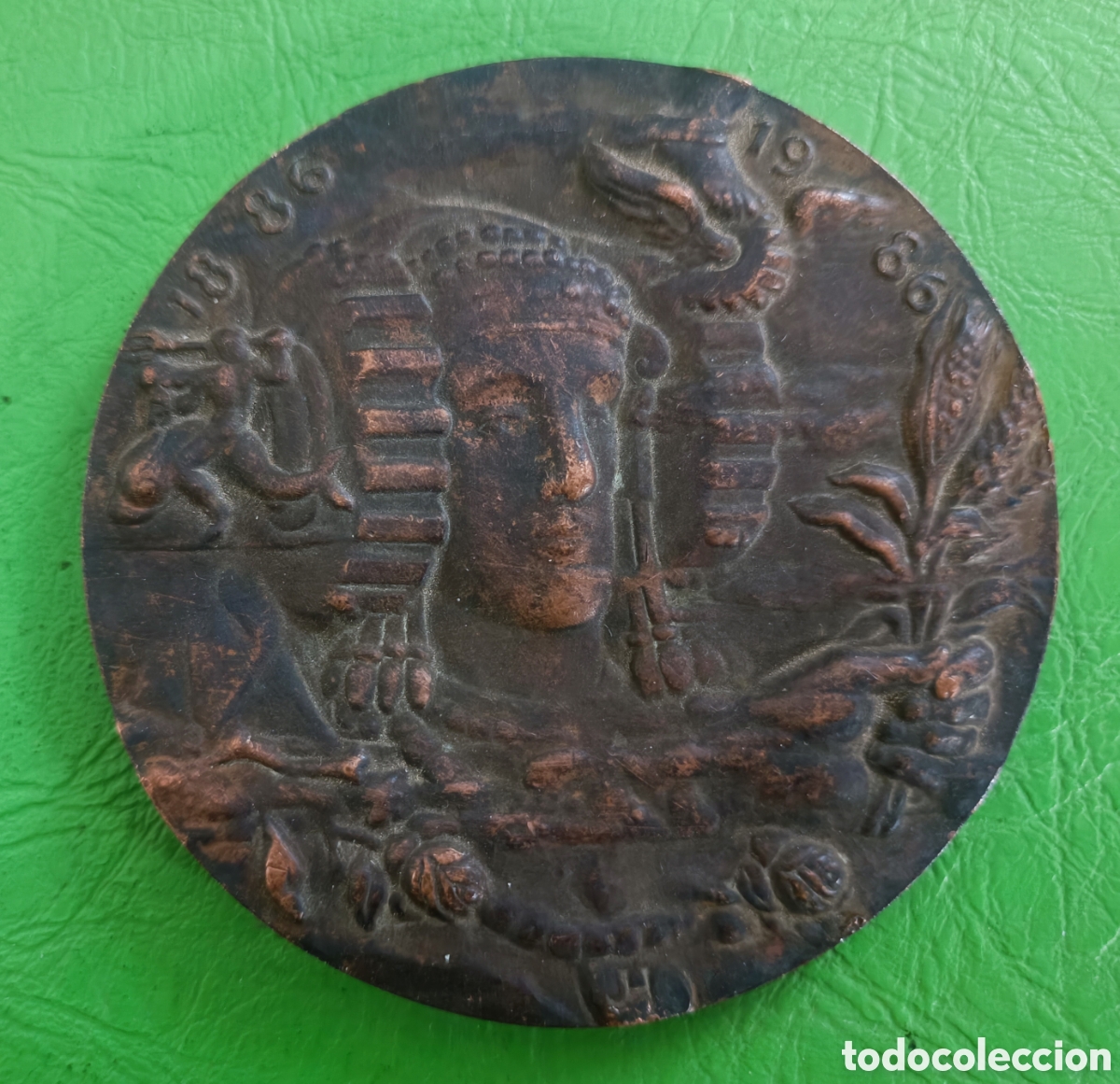 Arte: MEDALLA BRONCE COMERCIO Y NAVEGACI&Oacute;N - Foto 1