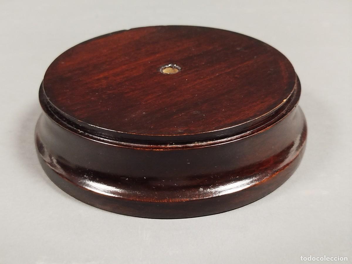 Arte: PEANA DE MADERA BARNIZADA CIRCULAR - Foto 3