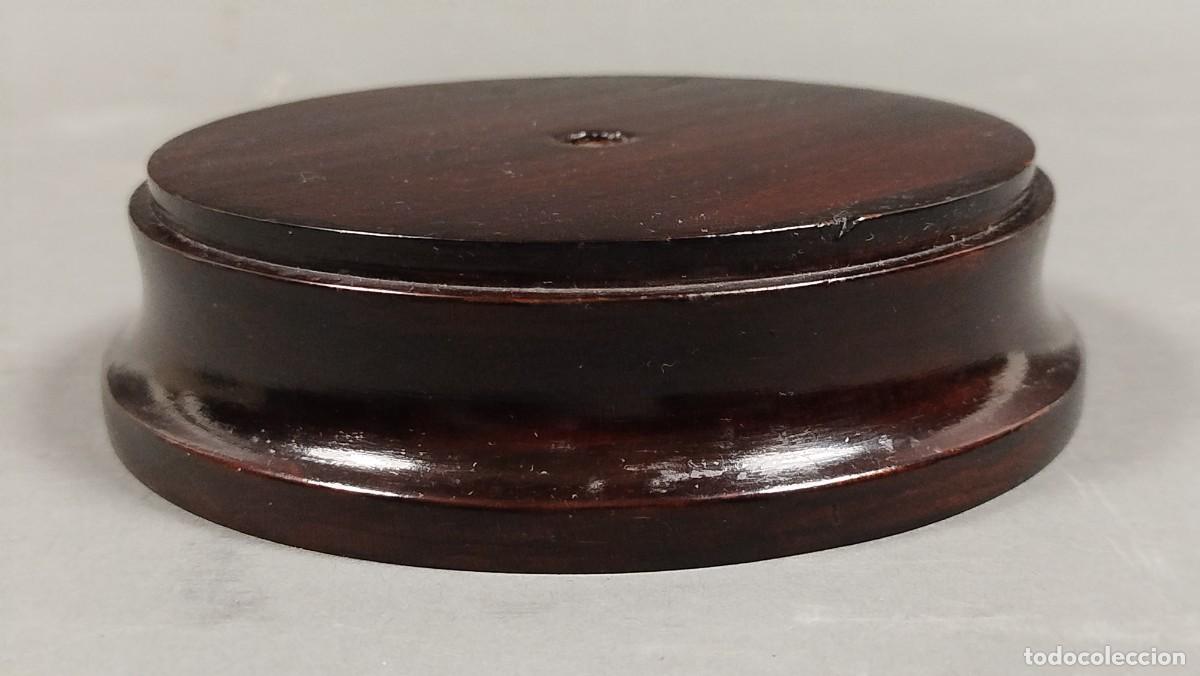 Arte: PEANA DE MADERA BARNIZADA CIRCULAR - Foto 4