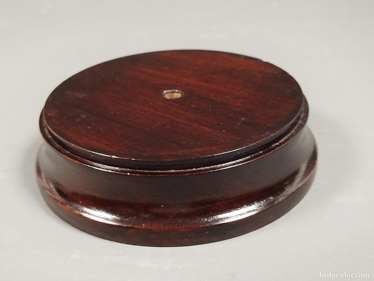 Arte: PEANA DE MADERA BARNIZADA CIRCULAR - Foto 5