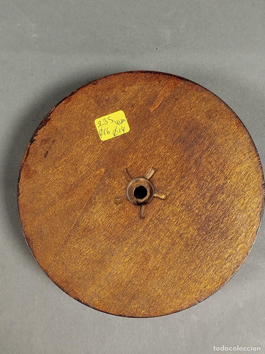 Arte: PEANA DE MADERA BARNIZADA CIRCULAR - Foto 6