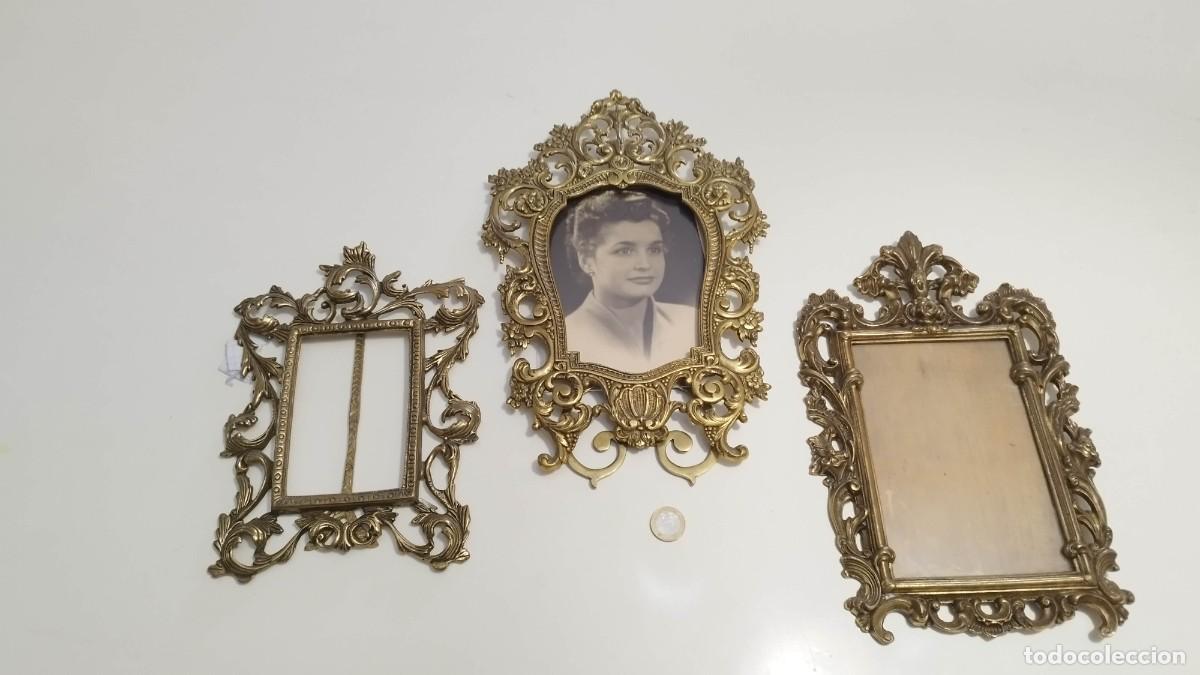 Arte: 3 Portaretratos de bronce - Foto 2