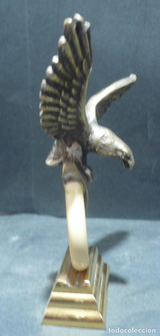 Arte: PEQUE&Ntilde;A AGUILA EN BRONCE - Foto 4