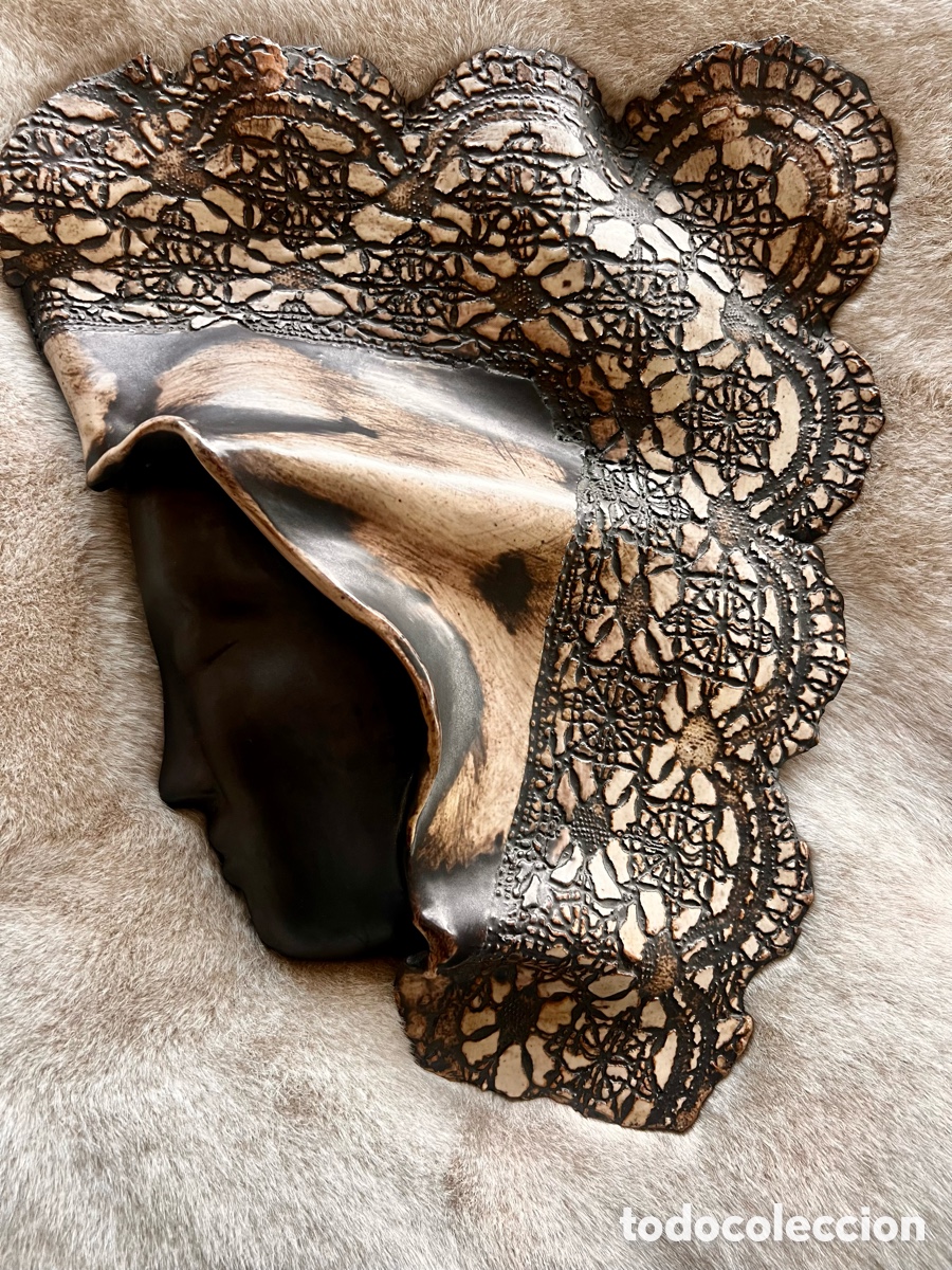 Arte: Cer&aacute;mica . Mujer de perfil. - Foto 2