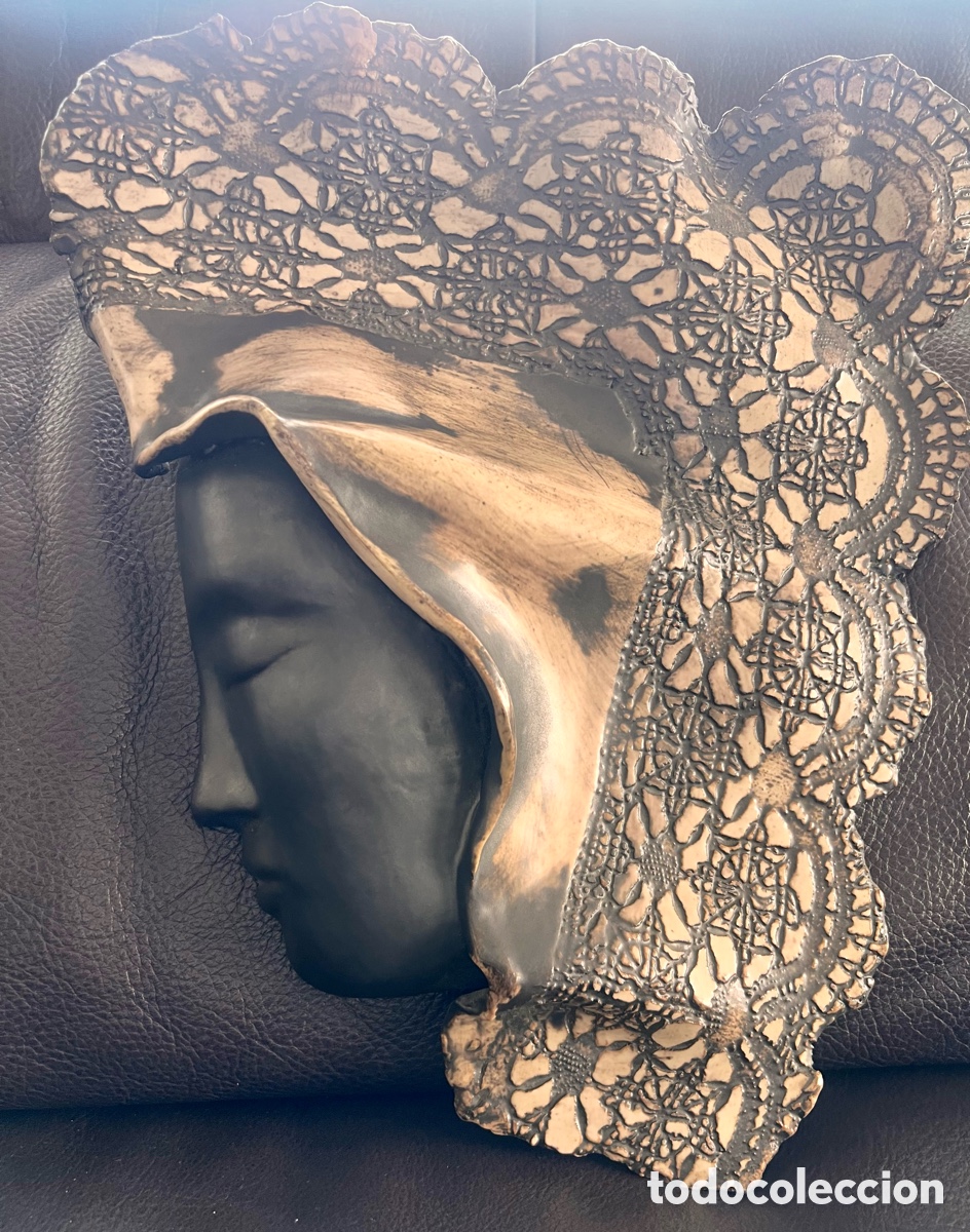Arte: Cer&aacute;mica . Mujer de perfil. - Foto 1