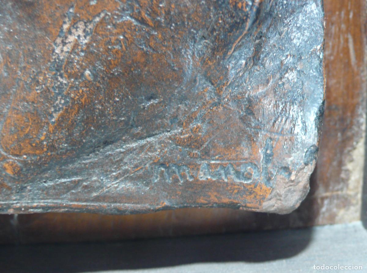 Arte: PLACA EN TERRACOTA DE TORERO - Foto 3
