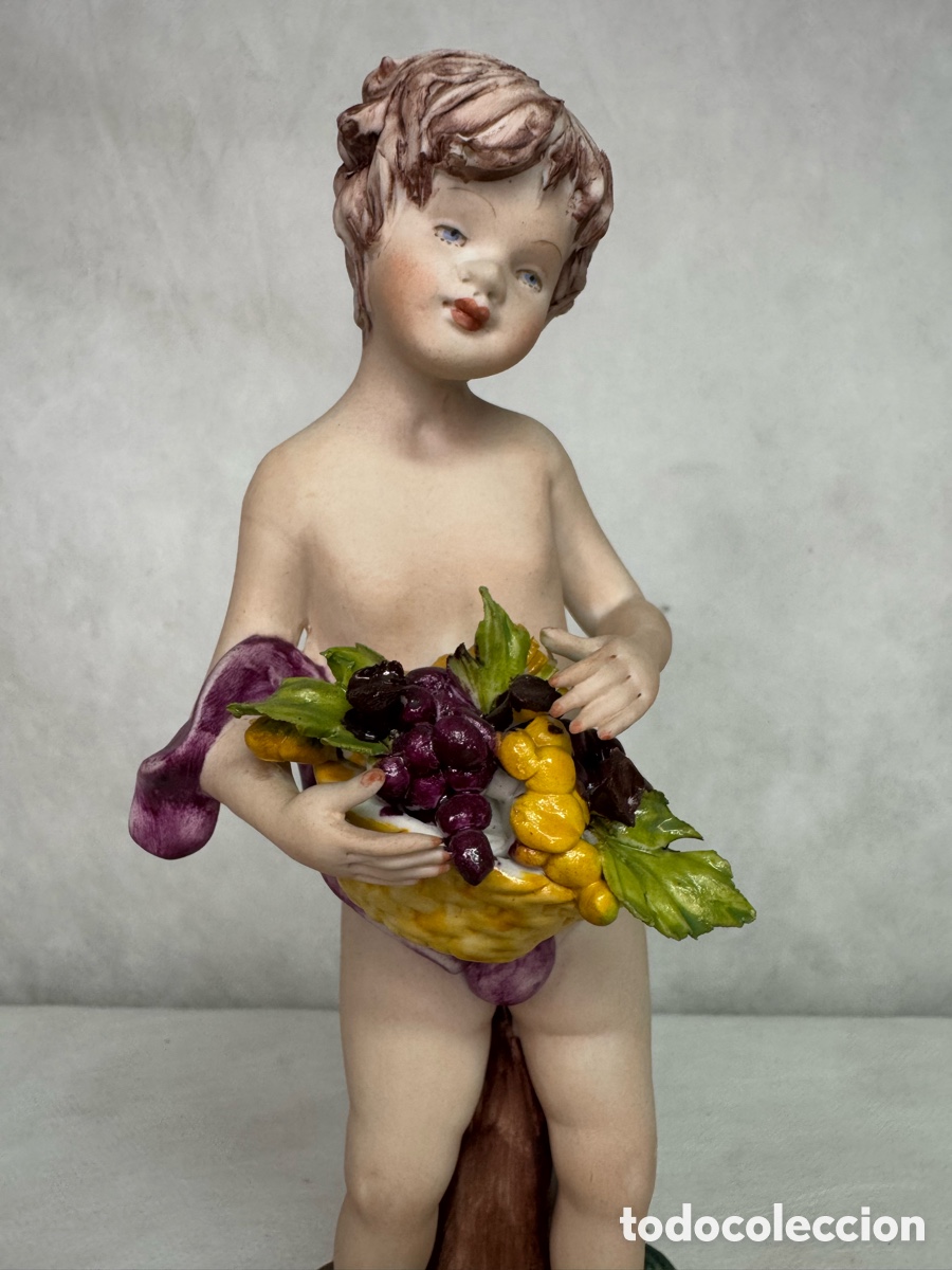 Arte: Capodimonte - las cuatro estaciones. Biscuit. - Foto 2