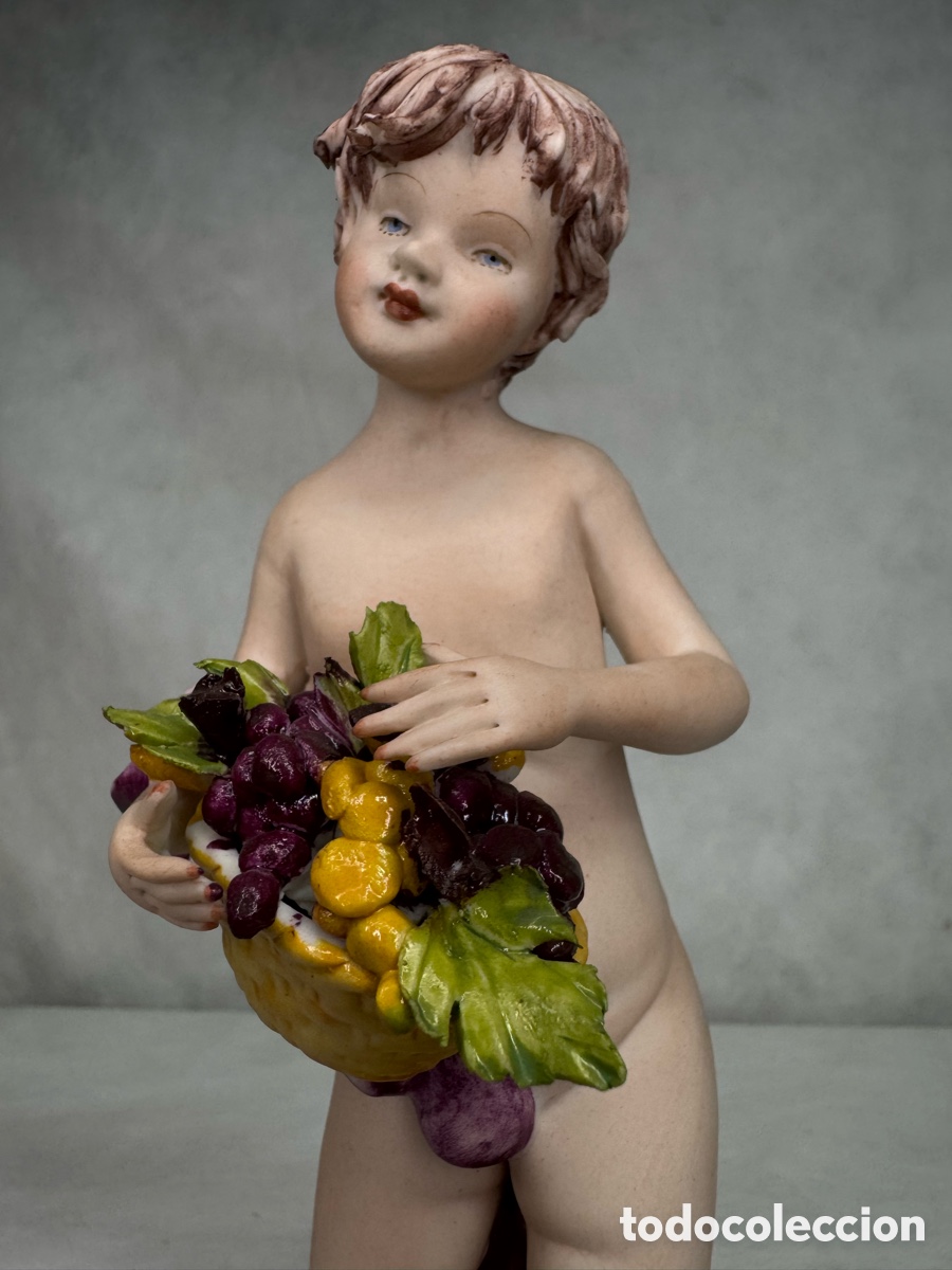 Arte: Capodimonte - las cuatro estaciones. Biscuit. - Foto 4
