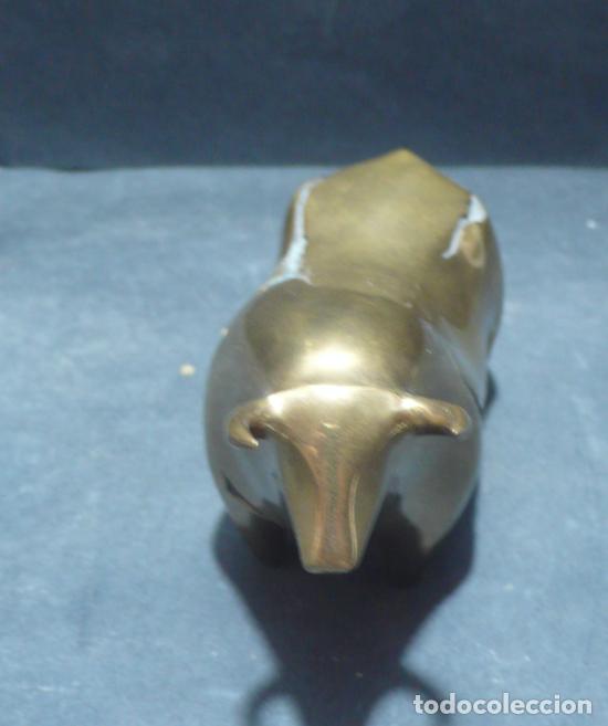 Arte: PEQUE&Ntilde;O TORO EN BRONCE - Foto 3