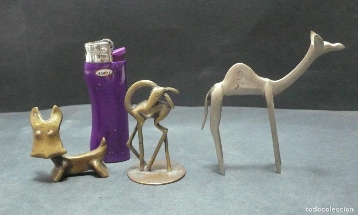 Arte: PEQUE&Ntilde;OS BRONCE DE ANIMALES - Foto 1