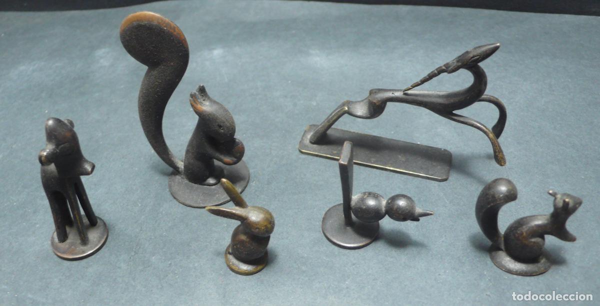 Arte: PEQUE&Ntilde;OS ANIMALES DE BRONCE - Foto 2