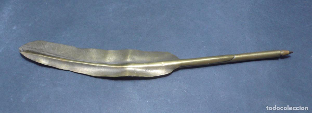 Arte: PRECIOSA PLUMA DE BRONCE - Foto 1