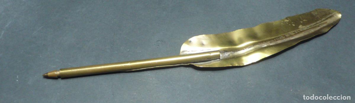 Arte: PRECIOSA PLUMA DE BRONCE - Foto 3