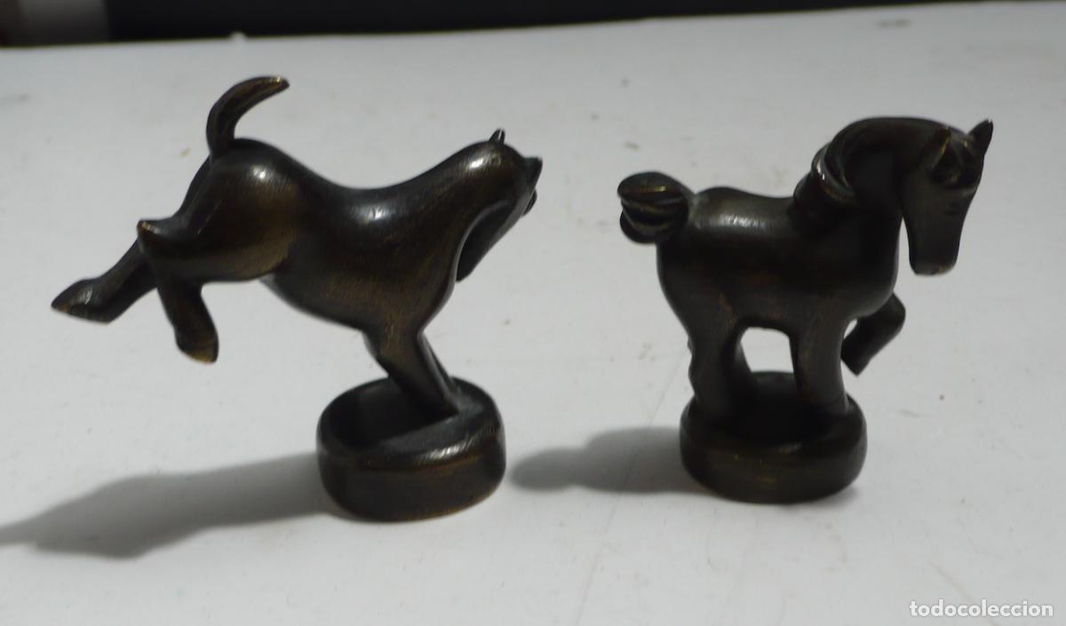 Arte: PEQUE&Ntilde;OS BRONCE DE CABALLOS - Foto 1