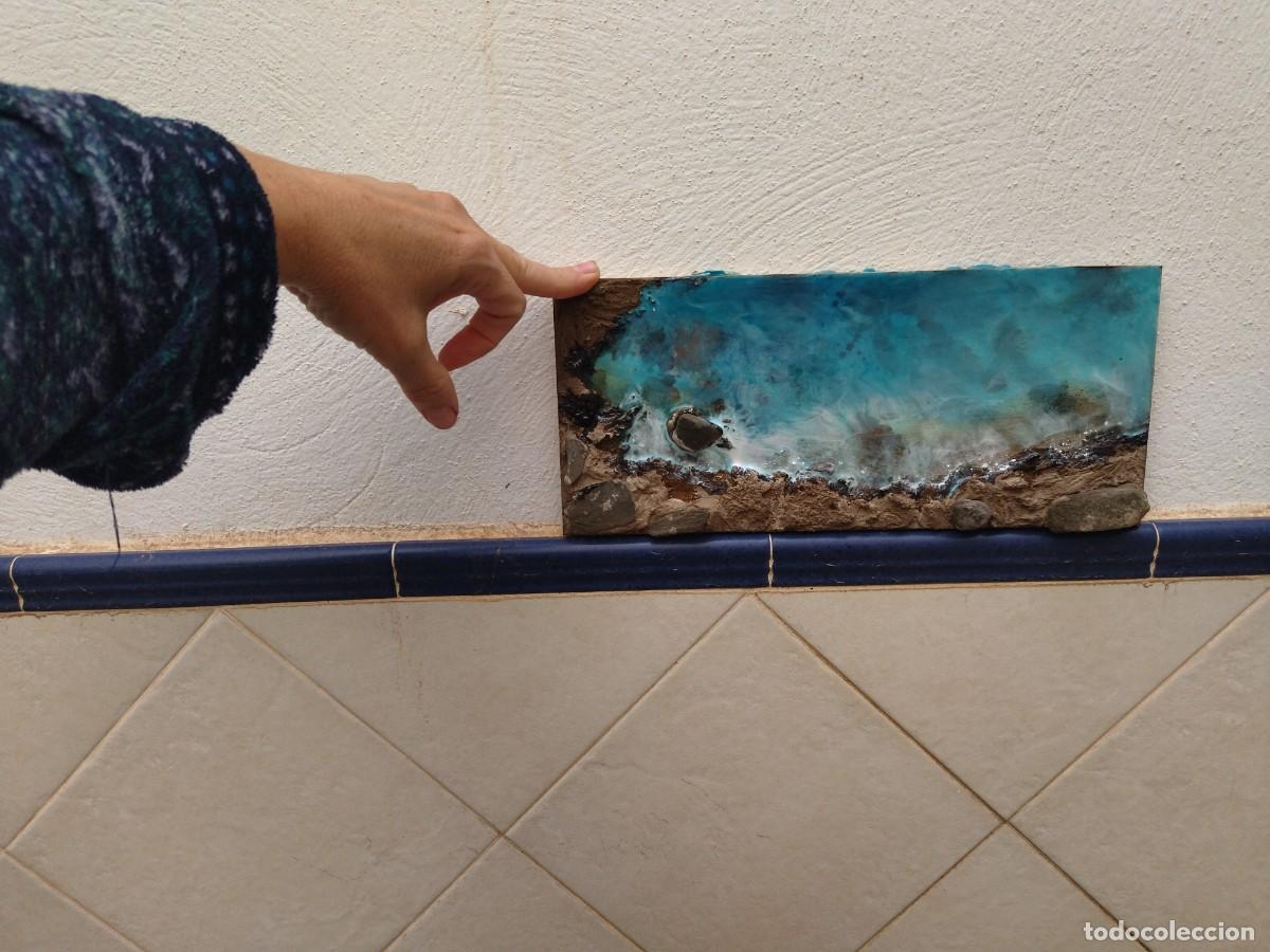 Arte: cuadro cala mar mediterr&aacute;neo - Foto 2
