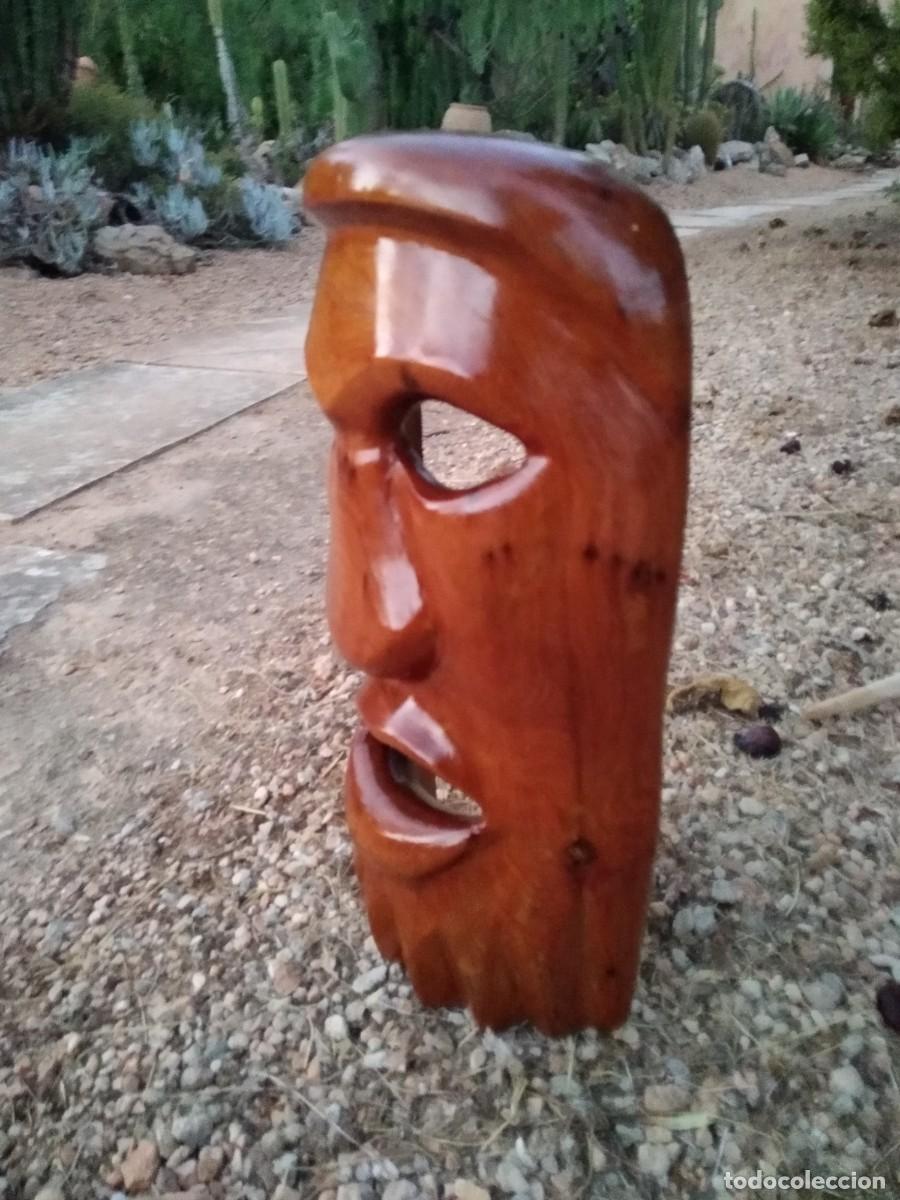Arte: mascara talla madera - Foto 5