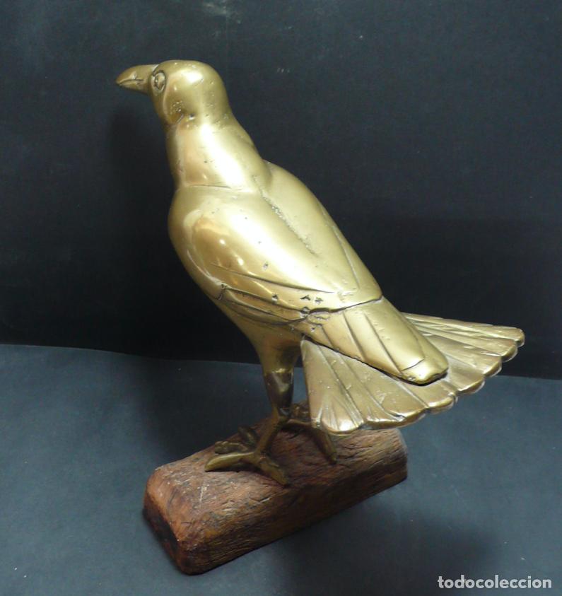 Arte: ESCULTURA DE PAJARO EN BRONCE - Foto 2